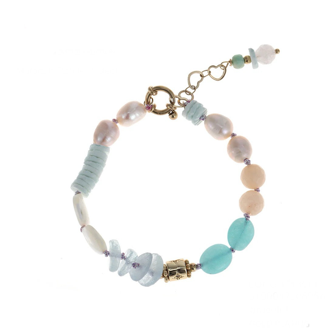 Bracelet | Blue stone blossom