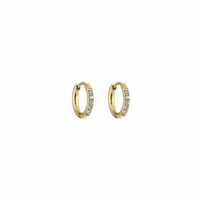 Earring | Hoop mini stones