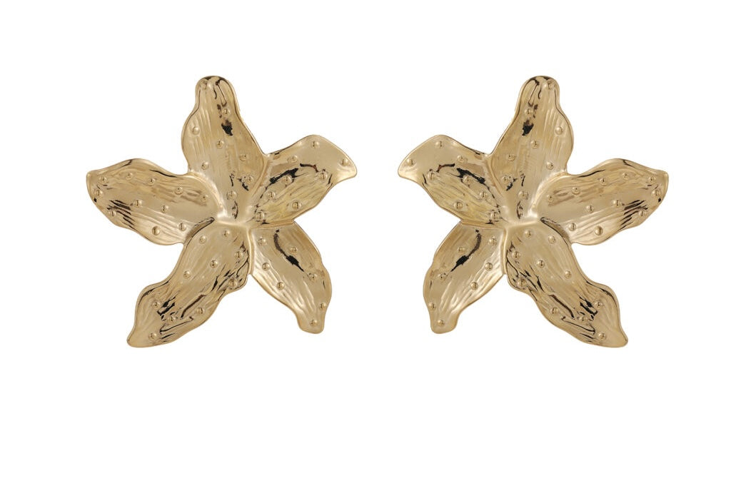 Earring | Big flower blossom