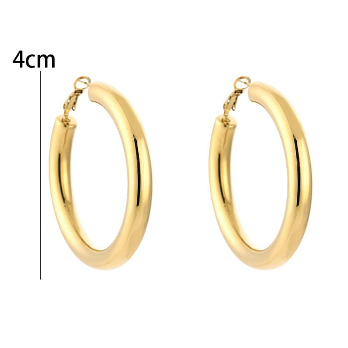 Earring | Hoop basic 4cm