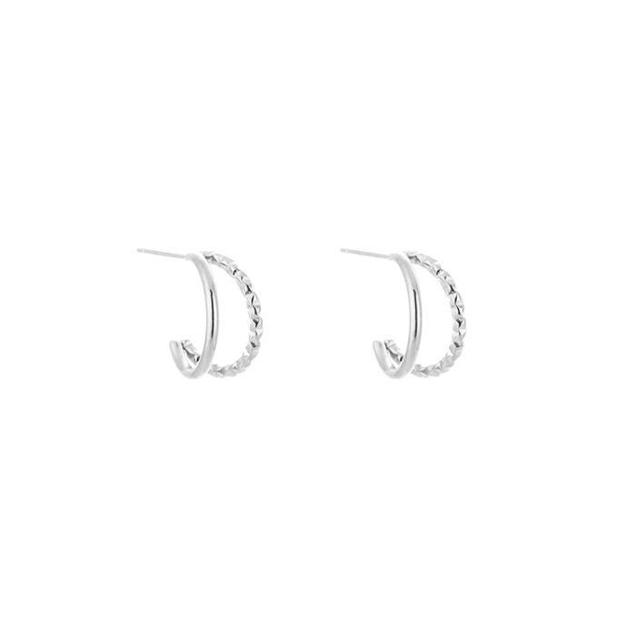 Earring | dubbel hoop