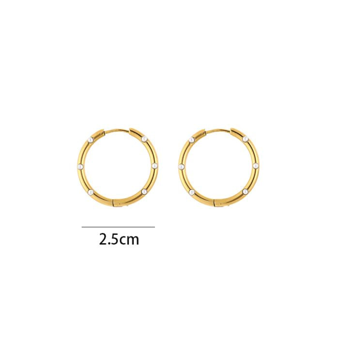 Earring | Hoop pearl 2,5cm