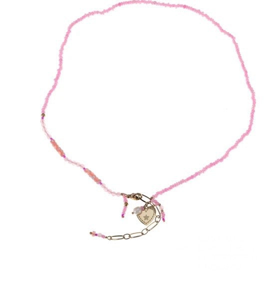 Necklace | Pink blossom