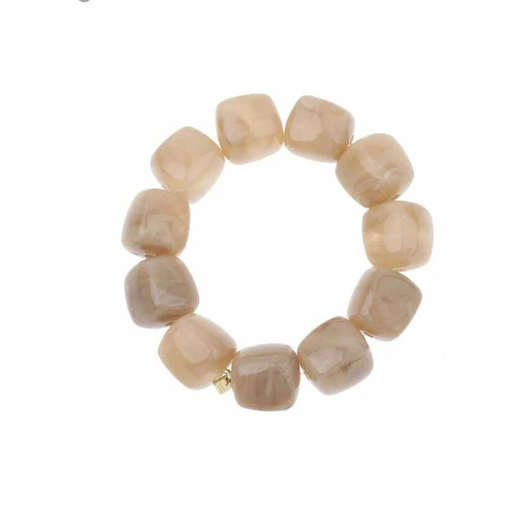 Bracelet | Bold beige