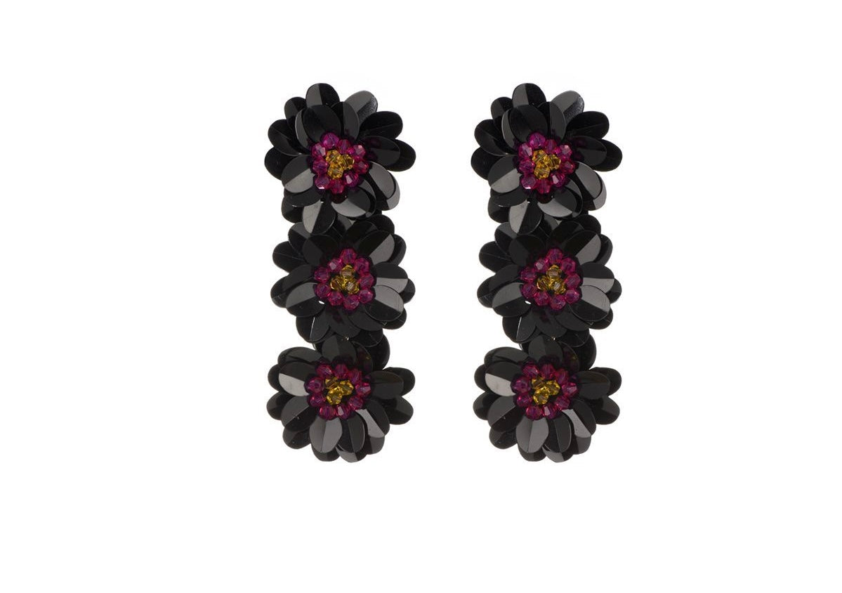 Earring | Statement Black
