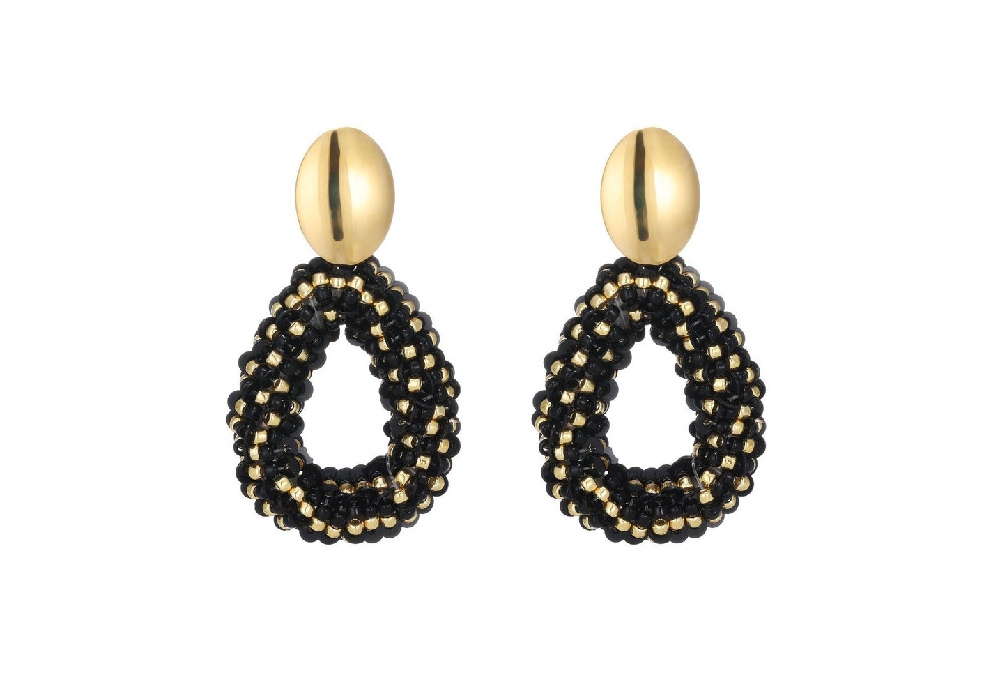 Earring | Statement Black