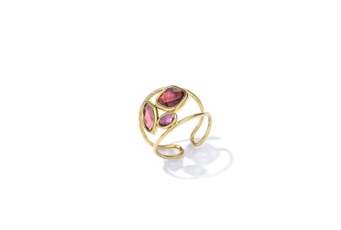 Ring | Mini Stones pink
