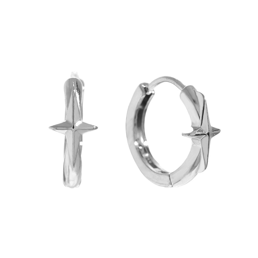 Earring | mini hoop star s
