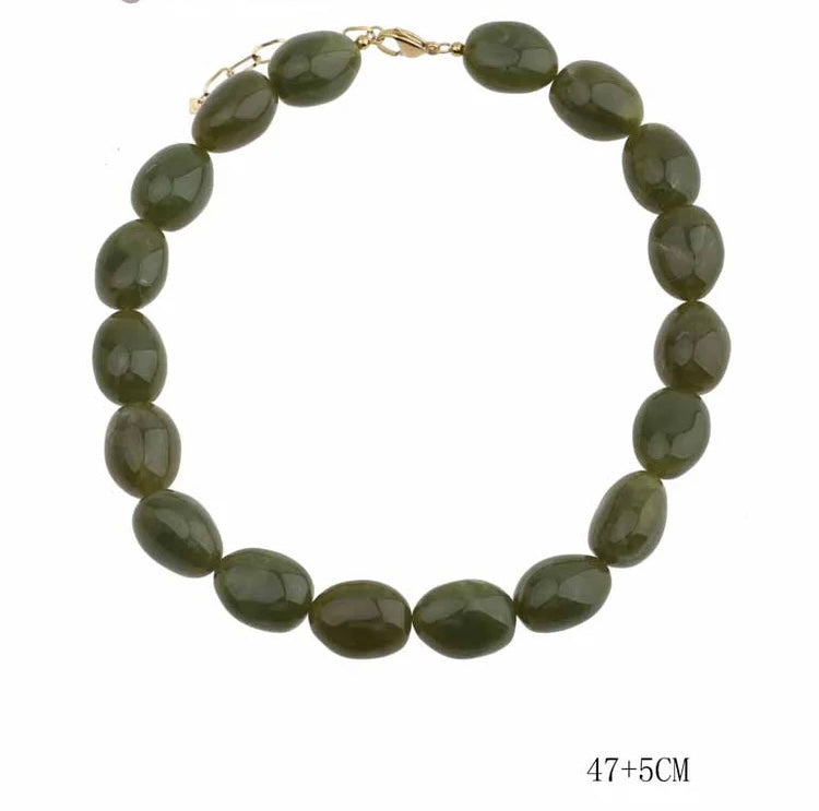 Necklace | Bold groen