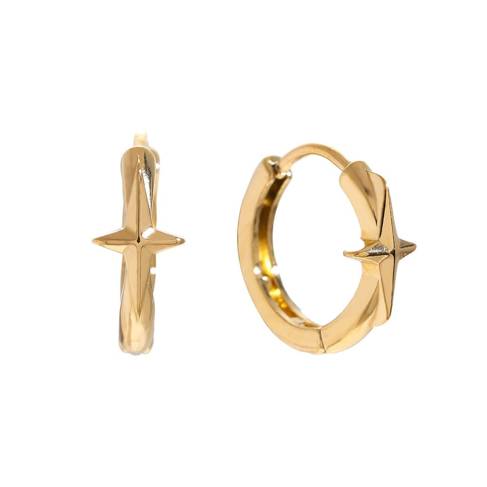 Earring | mini hoop star