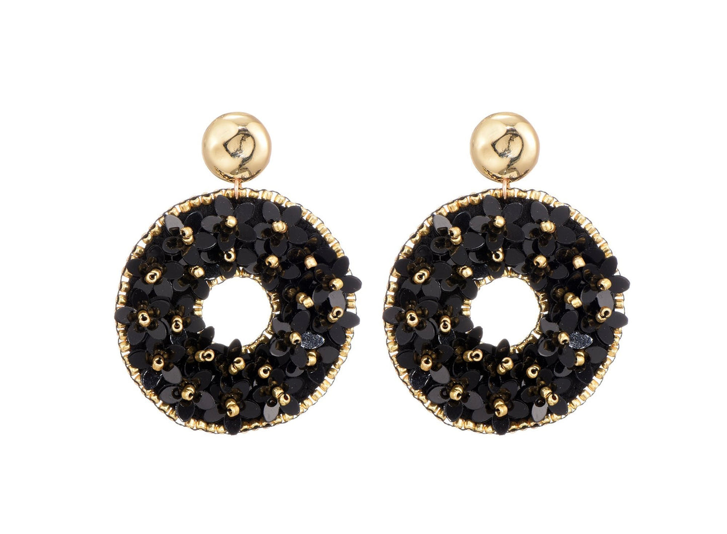 Earring | Statement Black