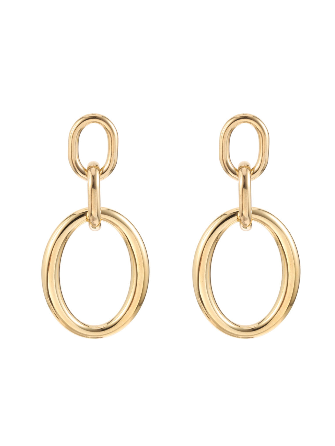 Earring | Big oval blossom