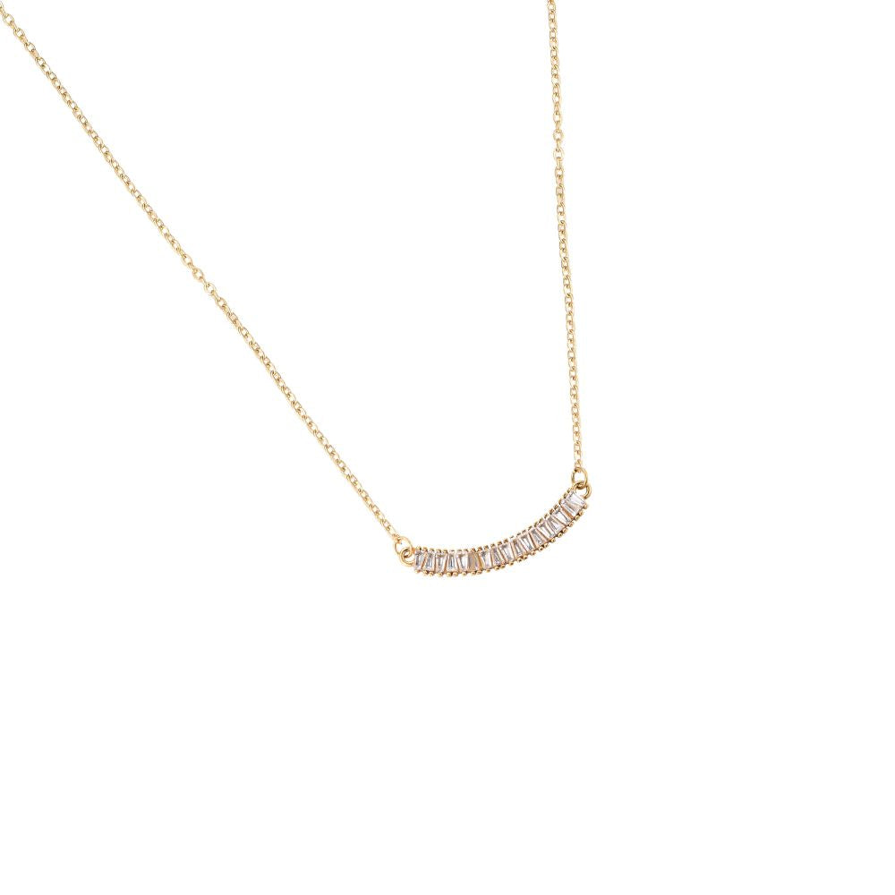 Necklace | Diamond in a row g