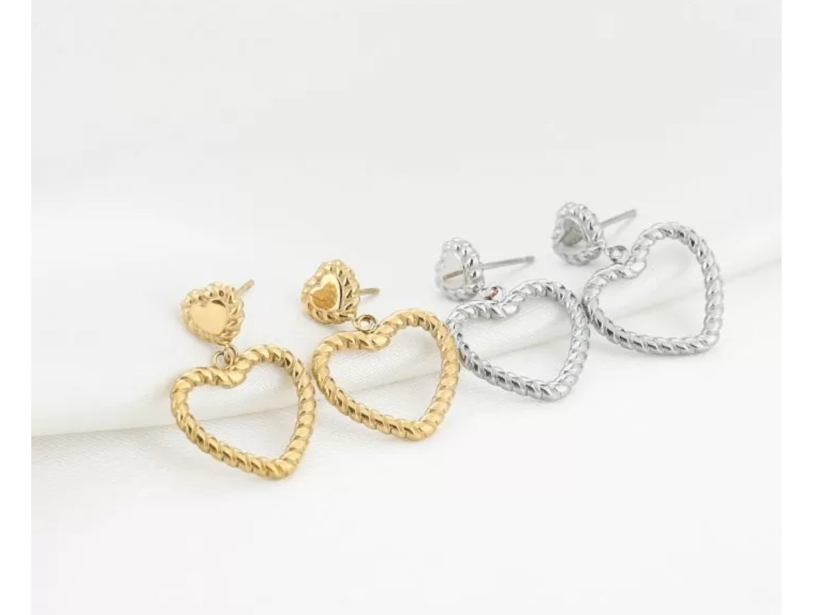 Earring | Hanging heart s