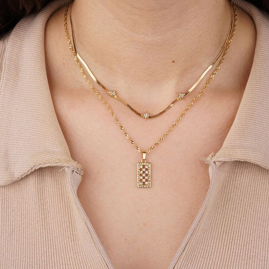 Necklace | Glitters stars z