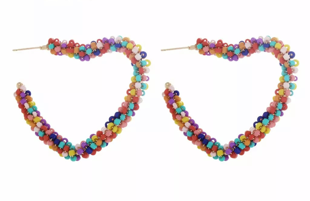 Earring | State multi heart