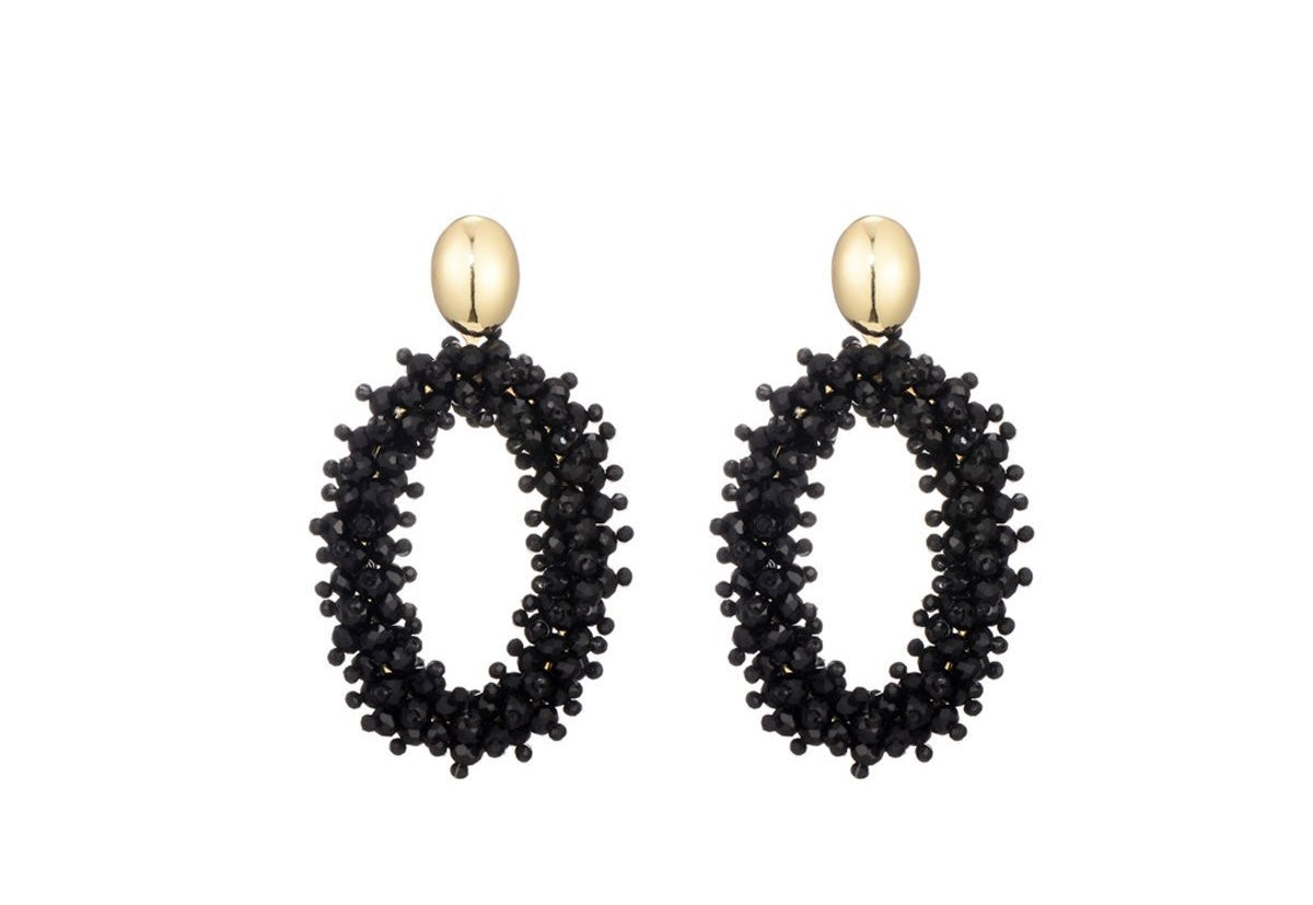 Earring | Statement Black