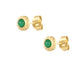 Earring |  Dot green