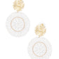 Earring |  flower white