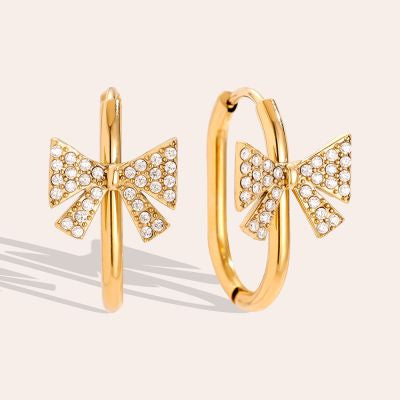 Earring | Hoop bow