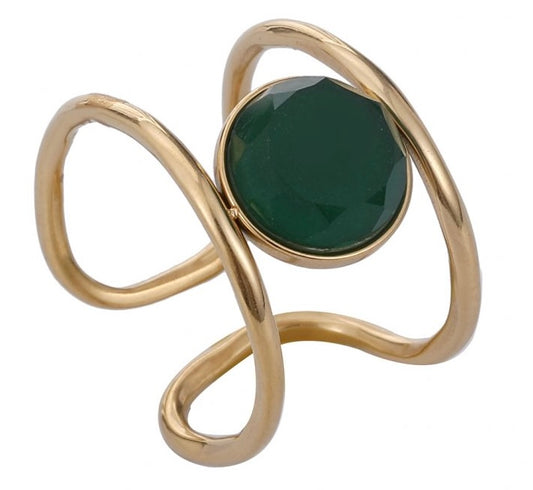 Ring | Green Blossom