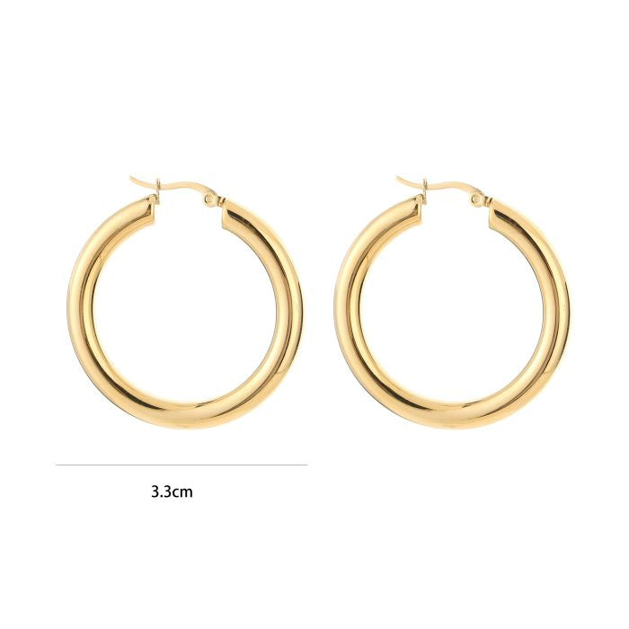 Earring | Hoop basic 3,3cm