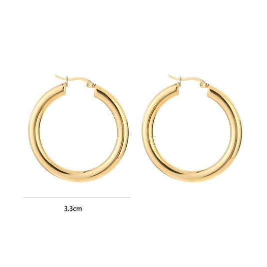 Earring | Hoop basic 3,3cm