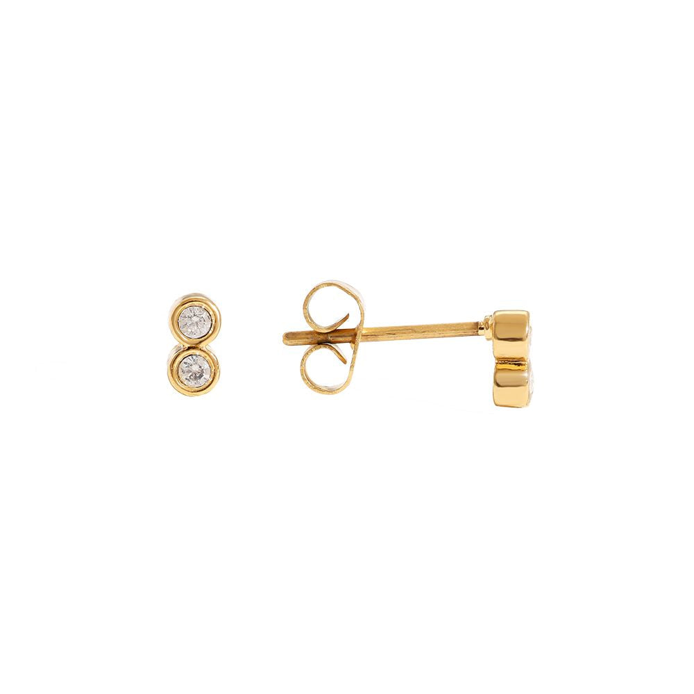 Earring | Dot double mini