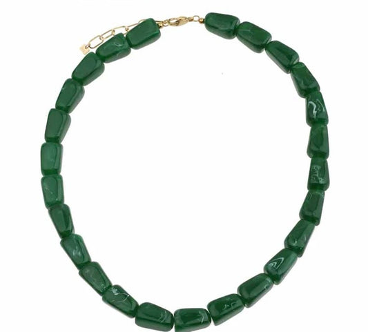 Necklace | Bold groen