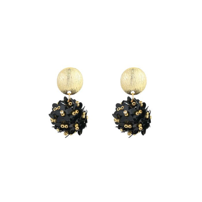 Earring | Statement Black