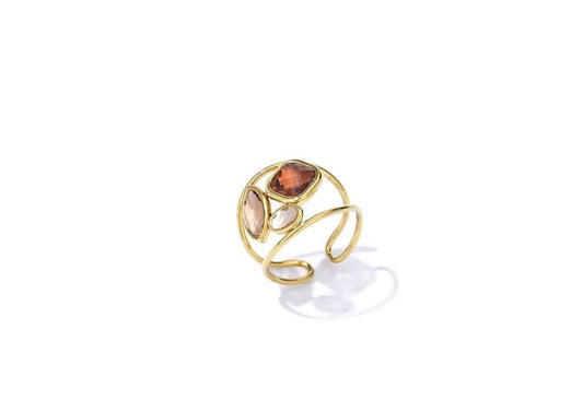 Ring | Mini Stones Brown