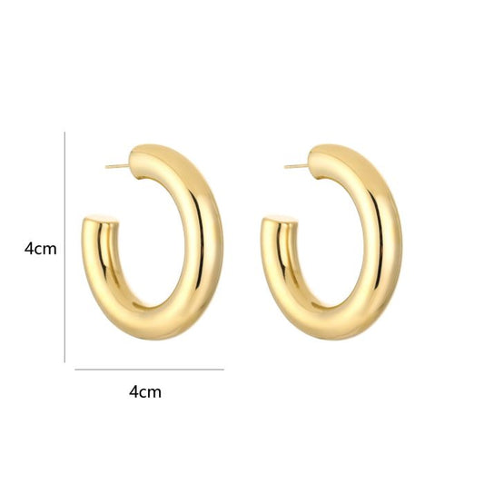 Earring | Hoop basic 4cm