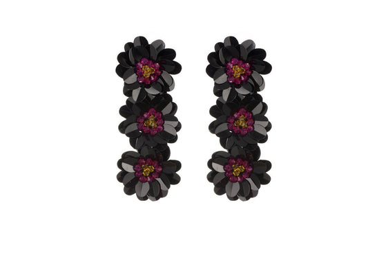 Earring | Statement Black