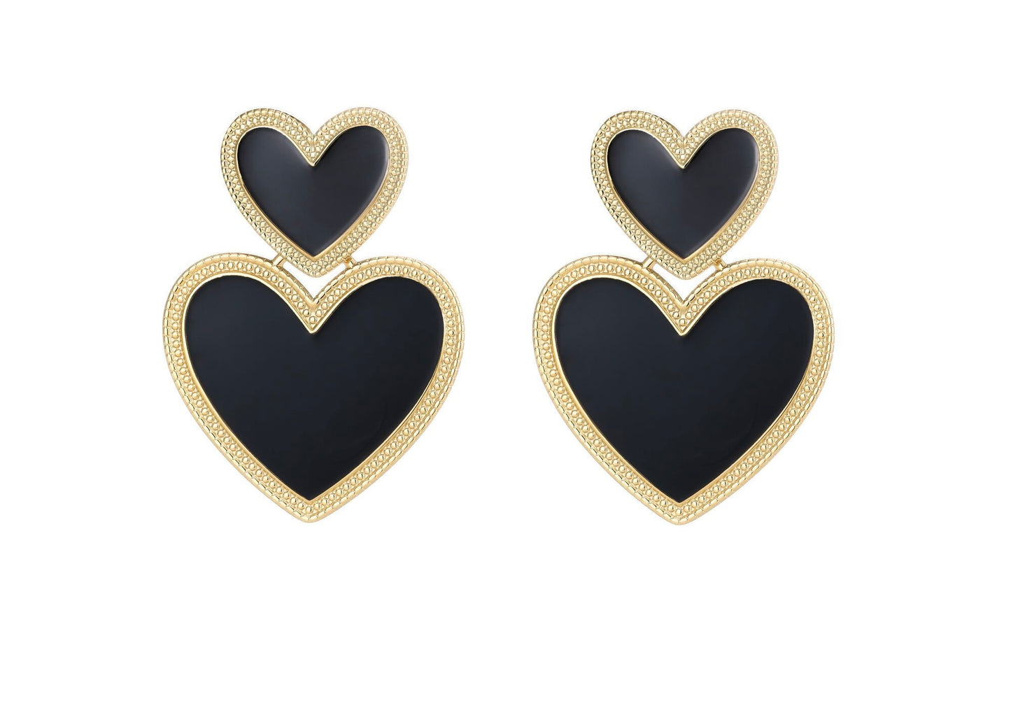 Earring | Statement Black