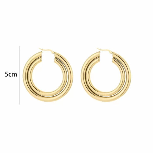 Earring | Hoop big dubble