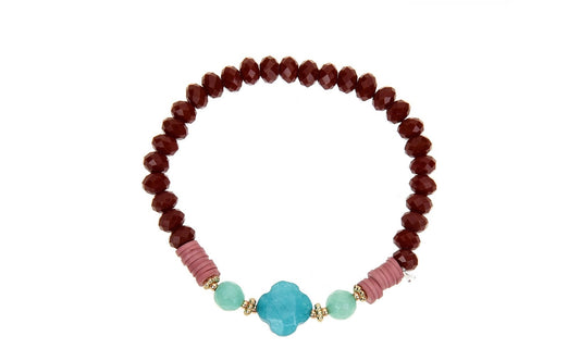 Bracelet | Brown blue