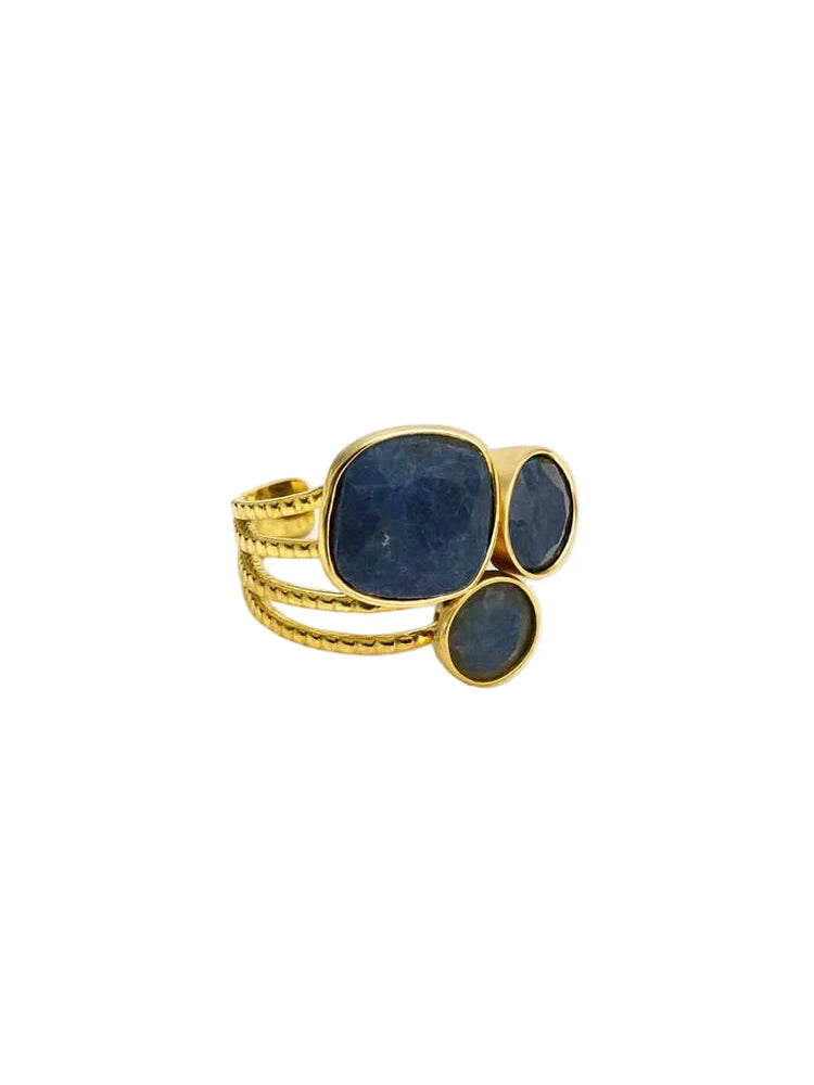 Ring | Big Stones Blue