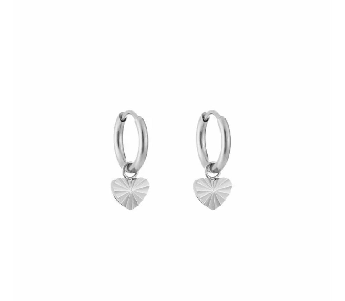 Earring | Mini hearts s