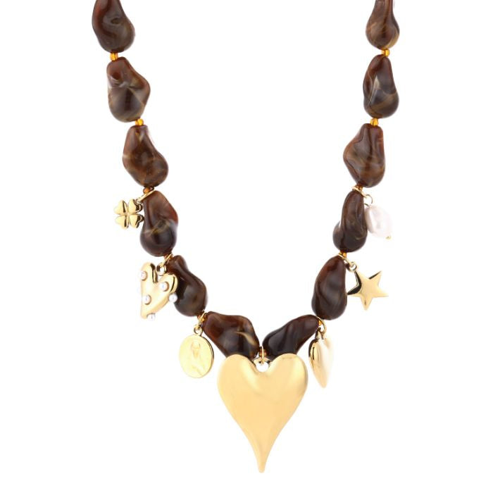 Necklace | Statement heart
