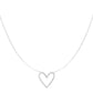 Necklace | diamond heart