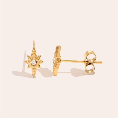 Earring | Mini dot morning star
