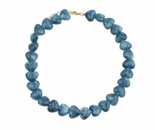 Necklace | Bold blauw