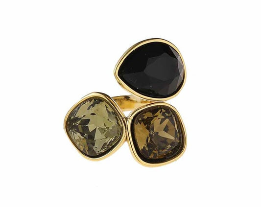 Ring | Green big blossom