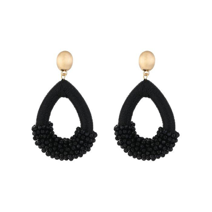 Earring | Statement Black