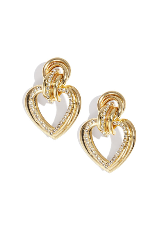 Earring | Shiny heart