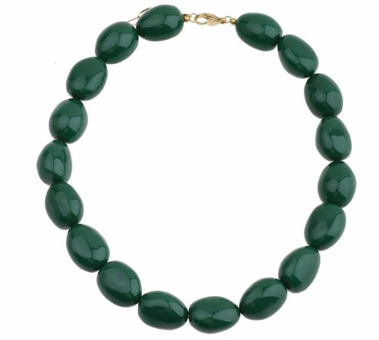 Necklace | Bold groen