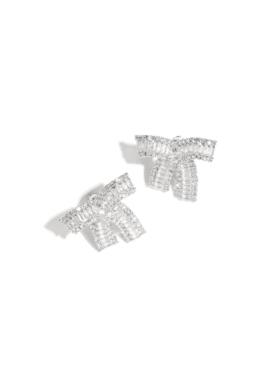 Earring | Shiny bow