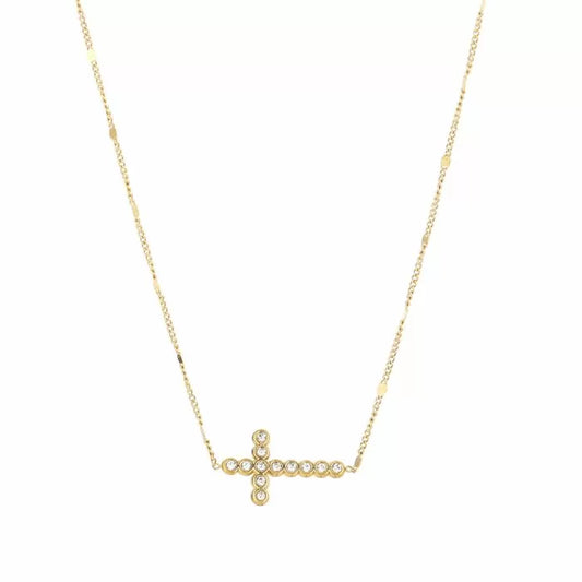 Necklace | Cross stone