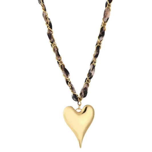 Necklace | Heart panter