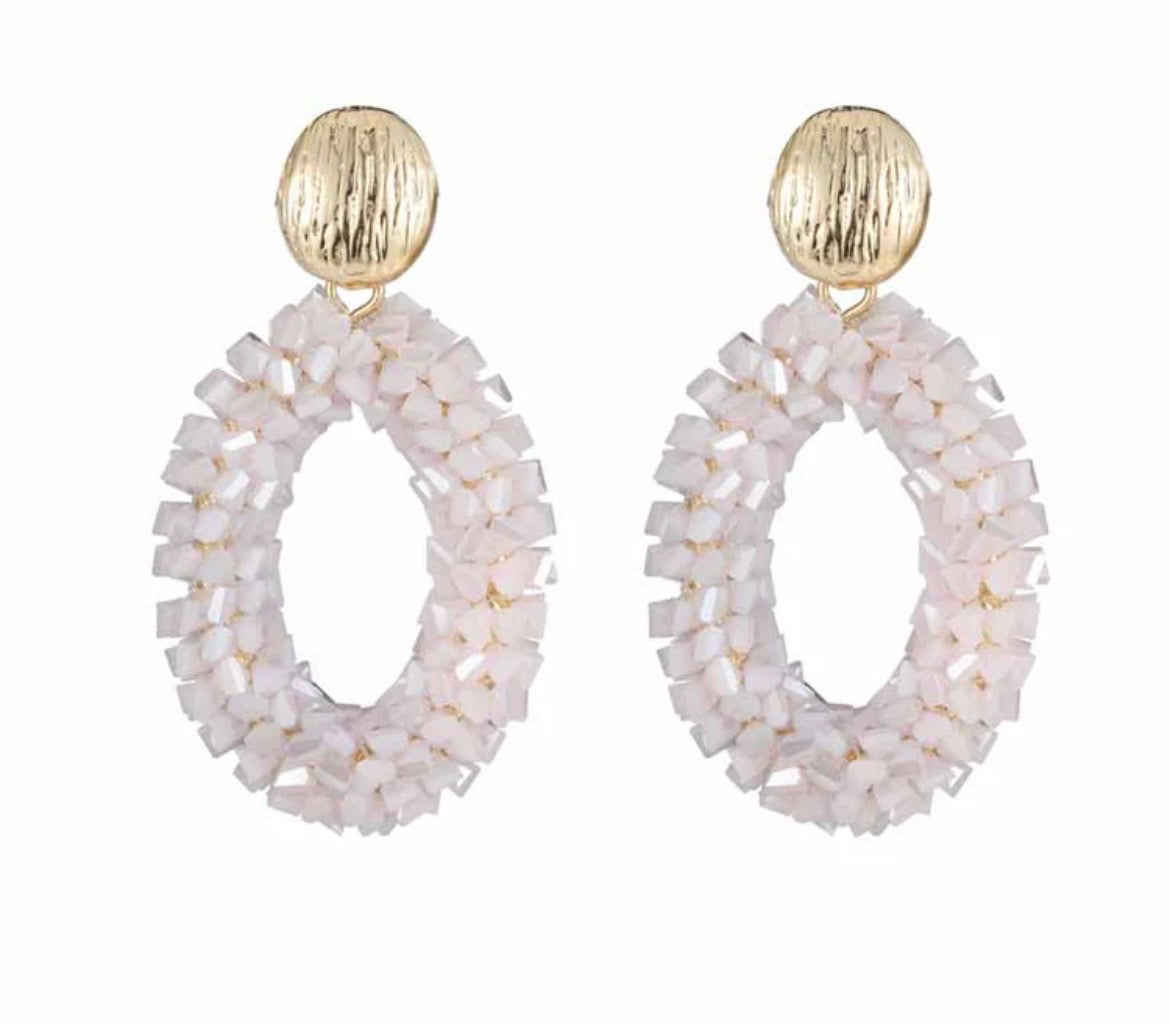 Earring | Statement lila
